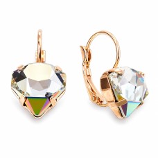 Серьги «Лучия (VItrail Medium)» с кристаллами Swarovski®