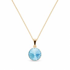 Ripats „Clarice II (Aquamarine)“ Swarovski® kristallidega