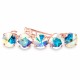 Заколка для волос «Ослепительный Блеск (Aurora Borealis)» с кристаллами Swarovski®