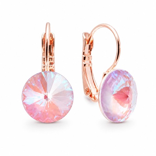 Kõrvarõngad „Clarice II (Lavender DeLite)“ Swarovski® kristallidega