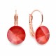 Naiste kõrvarõngad Diamond Sky „Clarice II (Light Coral)“ koos Swarovski kristallidega