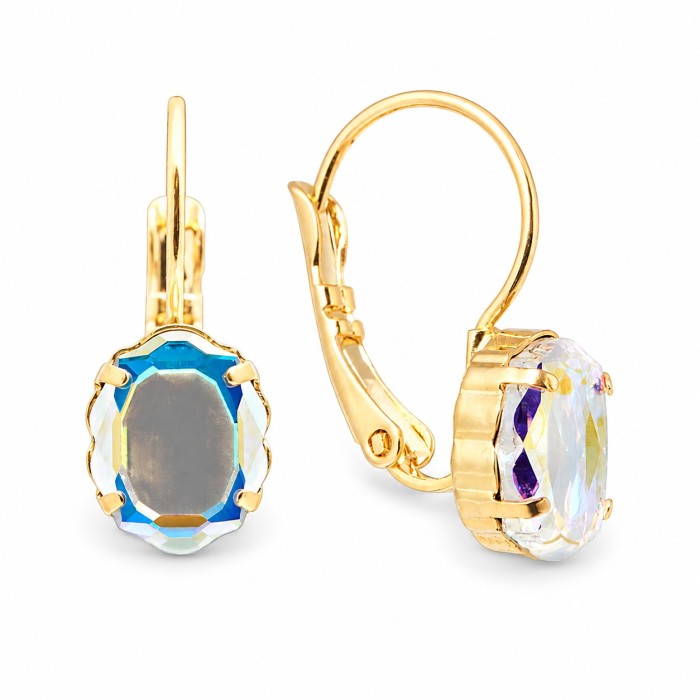 Комплект «Зеркало Барокко (Aurora Borealis)» с кристаллами Swarovski®
