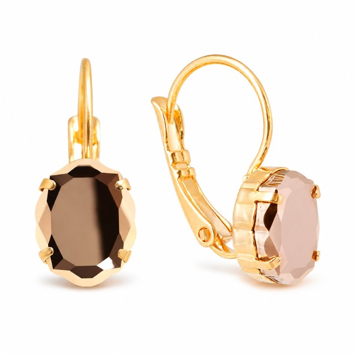 Комплект «Зеркало Барокко (Rose Gold)» с кристаллами Swarovski®