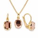 Комплект «Зеркало Барокко (Rose Gold)» с кристаллами Swarovski®