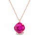 Jewelry Set “Crete (Fuchsia)” created with Preciosa® crystals