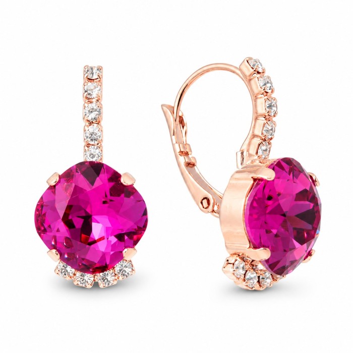 Jewelry Set “Crete (Fuchsia)” created with Preciosa® crystals