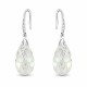 Naiste kõrvarõngad Diamond Sky „Baroque III (Moonlight)“ koos Swarovski kristallidega