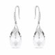 925 Sterling Silver Earrings “Baroque III” created with Crystals by Swarovski®