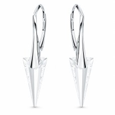 925 Sterling Silver Earrings “Spike II” created with Crystals by Swarovski®