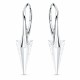 925 Sterling Silver Earrings “Spike II” created with Crystals by Swarovski®
