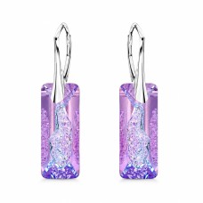 Naiste kõrvarõngad Diamond Sky „Growing Crystal II (Vitrail Light)“ koos Swarovski kristallidega