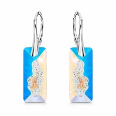 Naiste kõrvarõngad Diamond Sky „Growing Crystal II (Aurora Borealis)“ koos Swarovski kristallidega