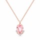 Ehtekomplekt naistele „Leonora II (Light Rose)“ Preciosa® kristallidega