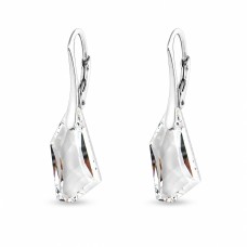 925 Sterling Silver Earrings “Hyperborea” created with Crystals by Swarovski®