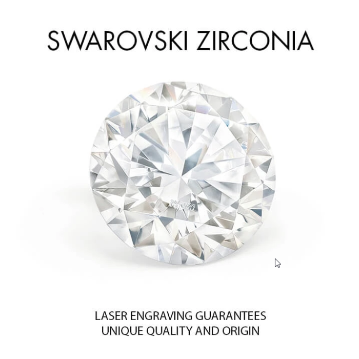 Серебряные серьги 925 пробы «Юнона (Green)» с кристаллами Swarovski®