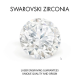 Серебряные серьги 925 пробы «Юнона (Green)» с кристаллами Swarovski®