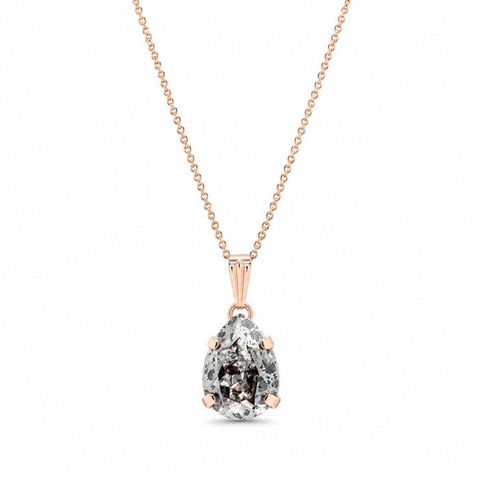 Jewelry Set “Venus II (Silver Patina)” created with Crystals by Swarovski®