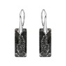 925 Sterling Silver Earrings with Crystals From Swarovski®