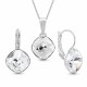 Ehtekomplekt naistele „Glare IV“ Swarovski® kristallidega