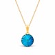 Komplekt naistele DiamondSky „Clarice II (Bermuda Blue)“ Swarovski® kristallidega