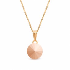 Naiste kaelakee DiamondSky „Clarice II (Rose Gold)“ Swarovski kristallidega