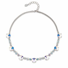 Pulmakaelakee „Vortex II (Aurora Borealis)“ Swarovski® kristallidega