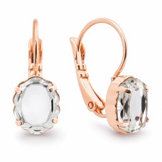 Earrings “Baroque Mirror” dazzling with Crystals by Swarovski®