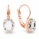 Earrings “Baroque Mirror” dazzling with Crystals by Swarovski®