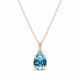 Jewelry Set “Venus II (Aquamarine)” created with Crystals by Swarovski®