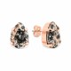 Earrings “Venus II” (Rose Patina) embellished with Crystals by Swarovski®
