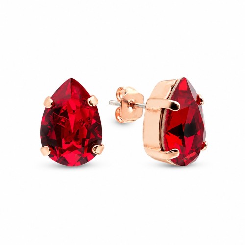 Kõrvarõngad „Venus II (Siam)“ Swarovski® kristallidega