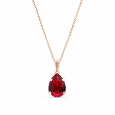 Pendant “Venus II (Siam)” created with Crystals by Swarovski®