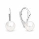925 Sterling Silver Earrings “Rani” created with Pearls by Swarovski®