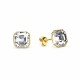 Hõbedased kõrvarõngad „Imperial II“ Swarovski® kristallidega
