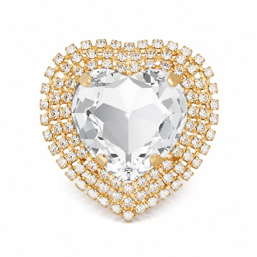 Pross naistele DiamondSky „Crystal Heart“ Swarovski kristallidega