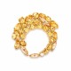 Brooch “Crystal Branch” (Golden Topaz / Colorado Topaz) created with Crystals by Swarovski®