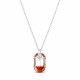 Naiste kaelakee DiamondSky „Symbiosis II (Red Magma)“ Swarovski kristallidega