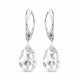 925 Sterling Silver Earrings “Moon Shine” dazzling with Crystals by Swarovski®
