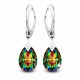 Naiste kõrvarõngad Diamond Sky „Moon Shine (Vitrail Medium)“ koos Swarovski kristallidega
