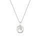 Серебряный кулон 925 пробы «Ослепительный Блеск» с кристаллами Swarovski®