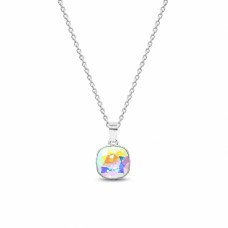 925 Sterling Silver Pendant “Glare (Aurora Borealis)” created with Crystals by Swarovski®
