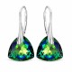 925 Sterling Silver Earrings “Evening Shine (Vitrail Medium)” created with Crystals by Swarovski®