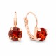 Earrings “Glory II (Smoked Amber)” created with Crystals by Swarovski®