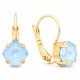 Ehtekomplekt naistele „Magical Square (Sky Ignite)“ Swarovski® kristallidega
