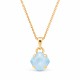 Ehtekomplekt naistele „Magical Square (Sky Ignite)“ Swarovski® kristallidega