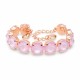 Käevõru naistele DiamondSky „Vortex (Soft Rose Ignite)“ Swarovski kristallidega