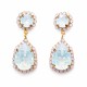 Naiste kõrvarõngad Diamond Sky „Celestial Drop II“ koos Swarovski kristallidega