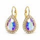 Kõrvarõngad „Celestial Drop (Aurora Borealis)“ Swarovski® kristallidega