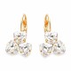 Earrings “Bermuda Triangle III” created with Crystals by Swarovski®