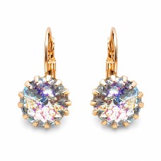 Kõrvarõngad naistele DiamondSky „Vintage VI“ (White Patina) Swarovski® kristallidega